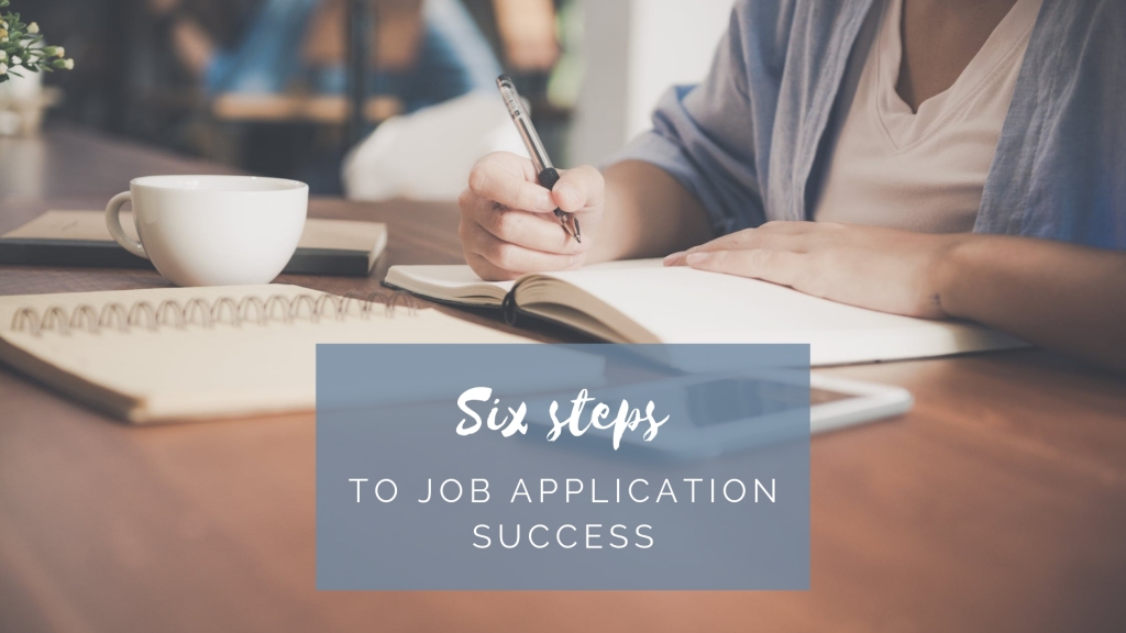 Six steps to job application success